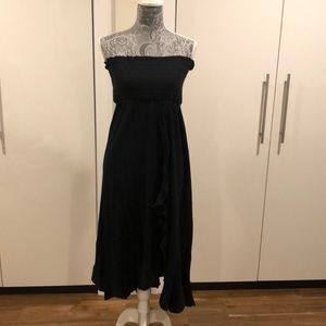 Front slit cotton gauze tube to dress